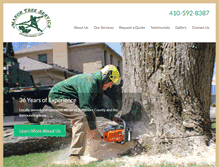 Tablet Screenshot of manortreeservicellc.com